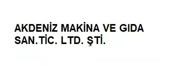 Akdeniz Makina Ve Gıda San. Tic. Ltd. Şti.